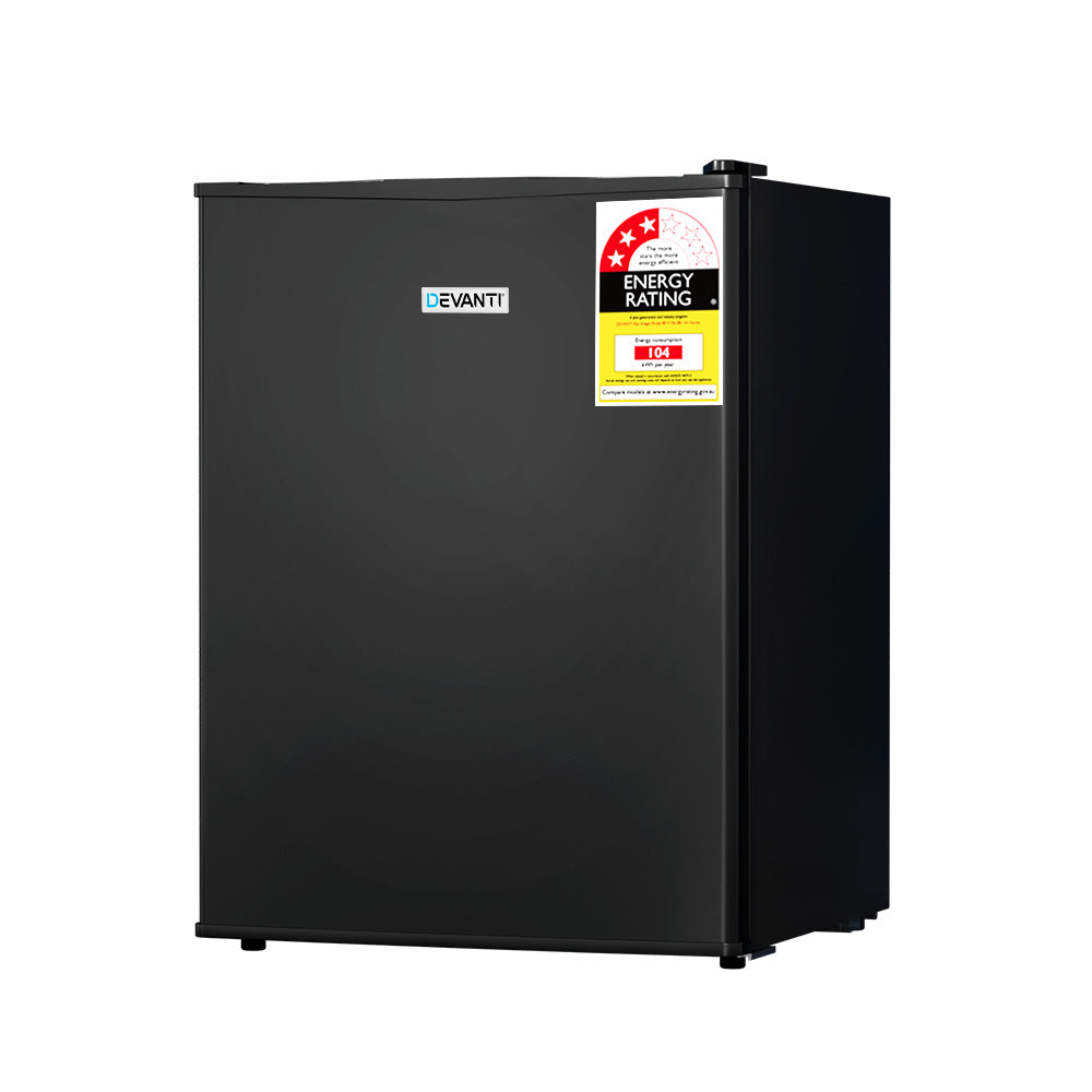 Devanti 70L Bar Fridge - Black