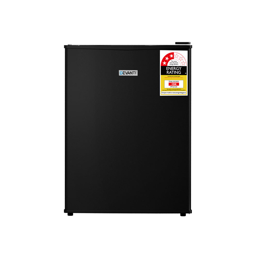 Devanti 70L Bar Fridge - Black