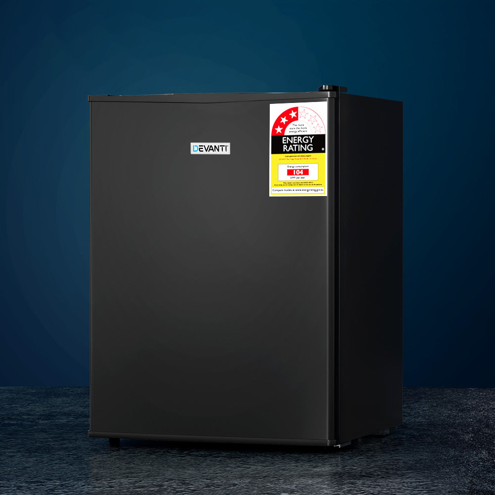Devanti 70L Bar Fridge - Black