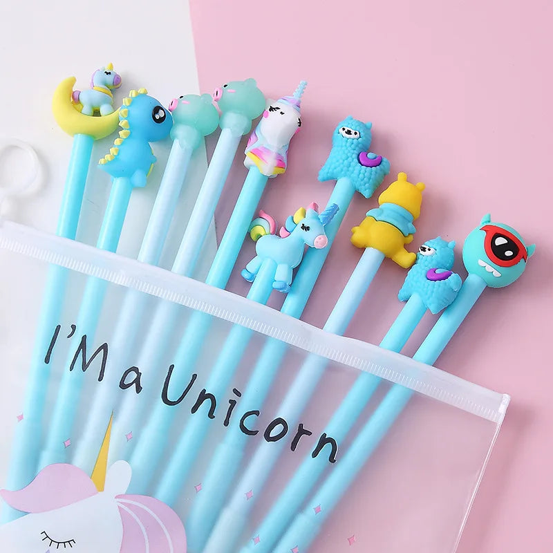 Unicorn Black Gel Ink Pen - MASS FABRICATIONS