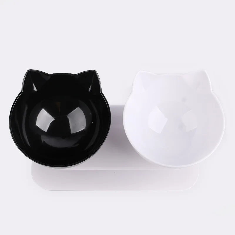 Non-Slip Double Cat Feeding Bowl - MASS FABRICATIONS