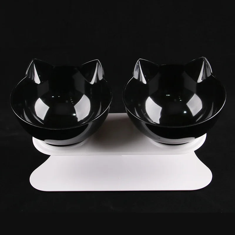 Non-Slip Double Cat Feeding Bowl - MASS FABRICATIONS
