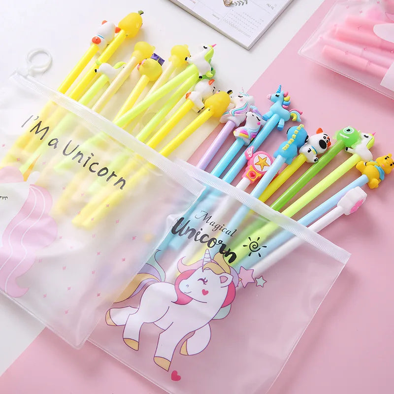 Unicorn Black Gel Ink Pen - MASS FABRICATIONS