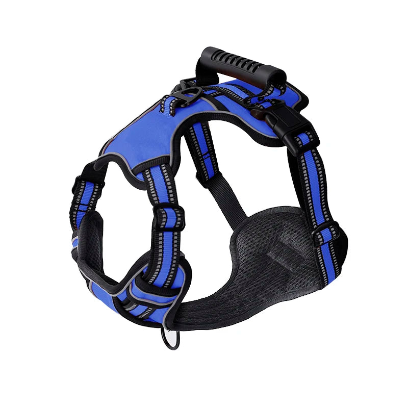Reflective Dog Harness Vest with Handle - MASS FABRICATIONS