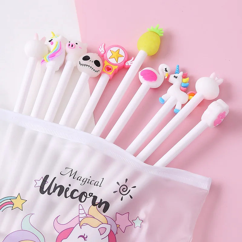 Unicorn Black Gel Ink Pen - MASS FABRICATIONS