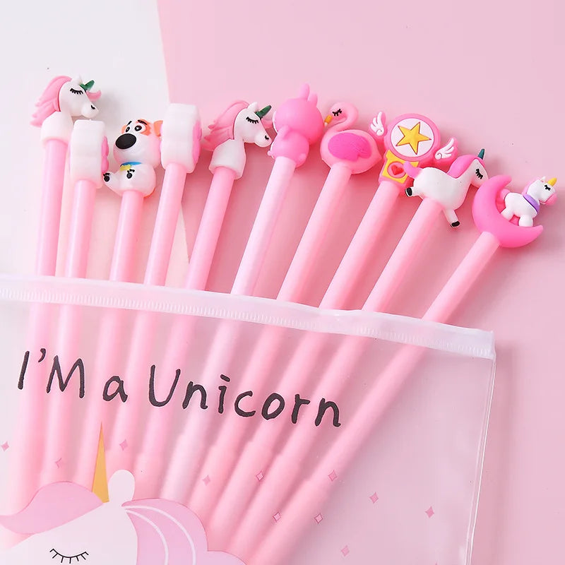 Unicorn Black Gel Ink Pen - MASS FABRICATIONS