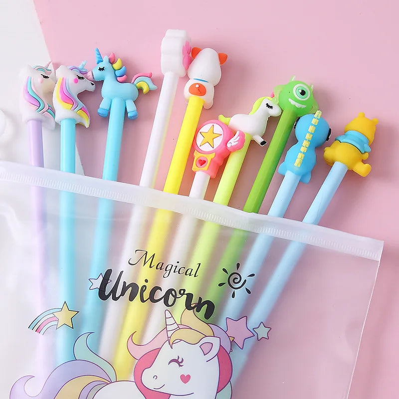 Unicorn Black Gel Ink Pen - MASS FABRICATIONS