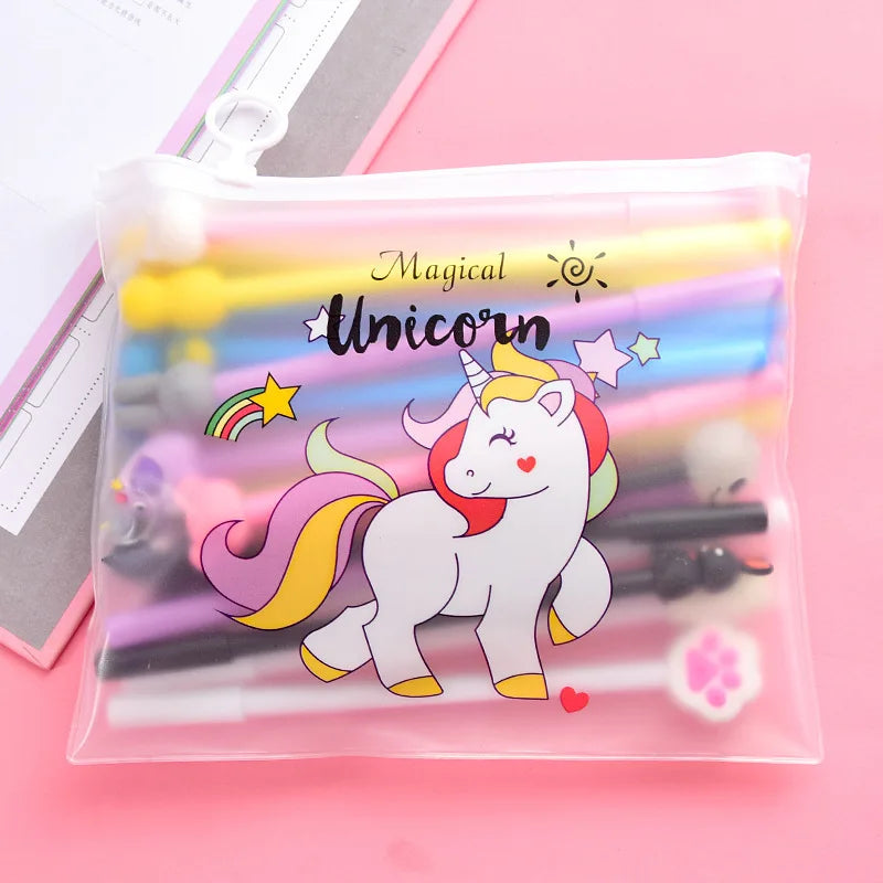 Unicorn Black Gel Ink Pen - MASS FABRICATIONS