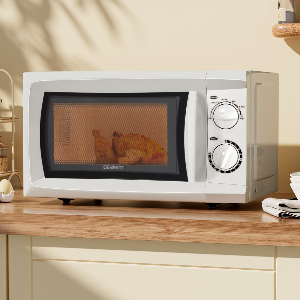 Devanti 20L Microwave Oven 700W White