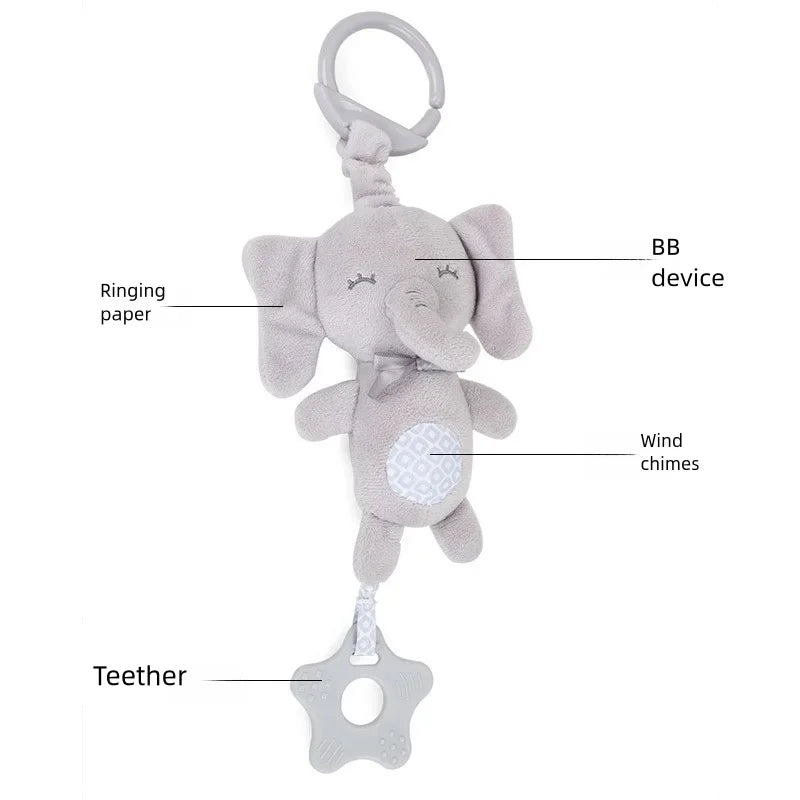 Baby Soft Hanging Rattles - MASS FABRICATIONS