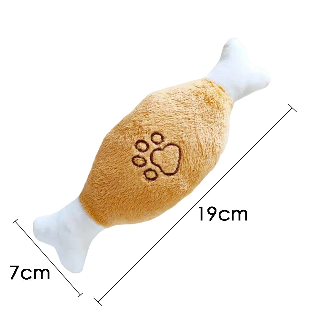 Animal Shape Plush Dog Toy - MASS FABRICATIONS