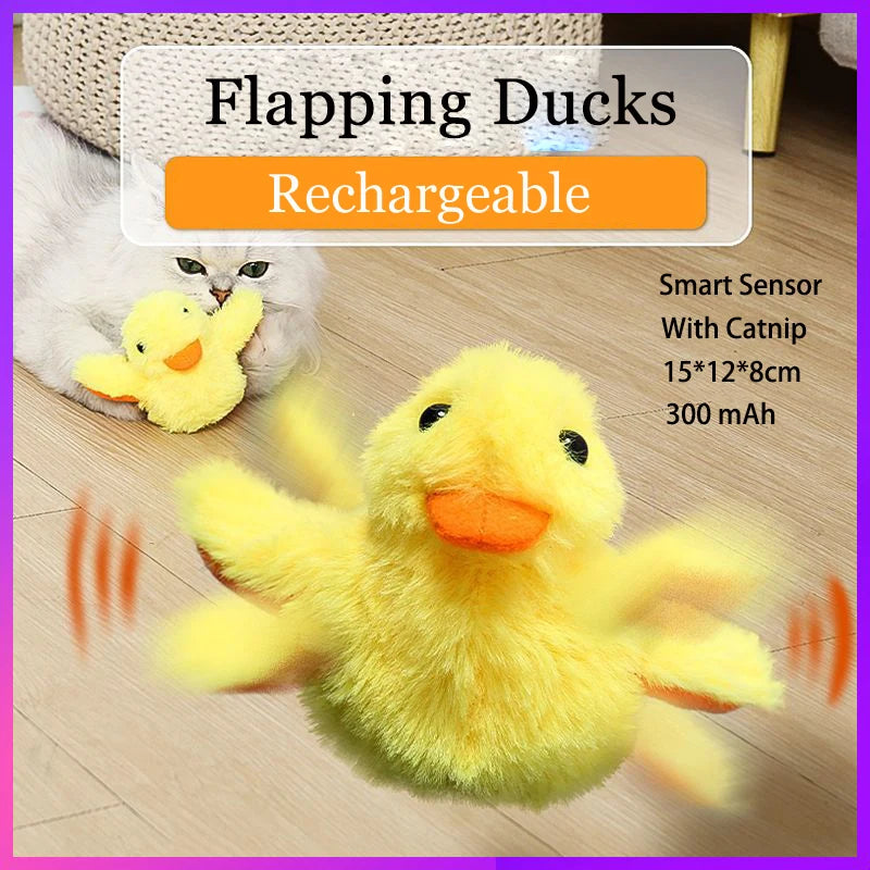 Flapping Duck Cat Toy - MASS FABRICATIONS