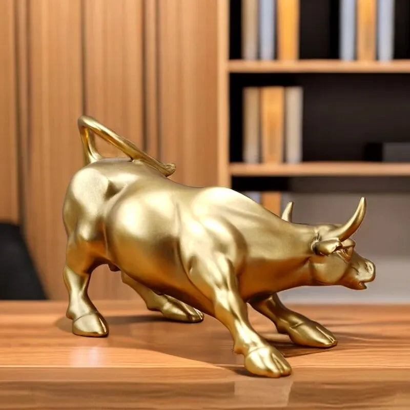 Resin Bull Interior Desktop Decor - MASS FABRICATIONS