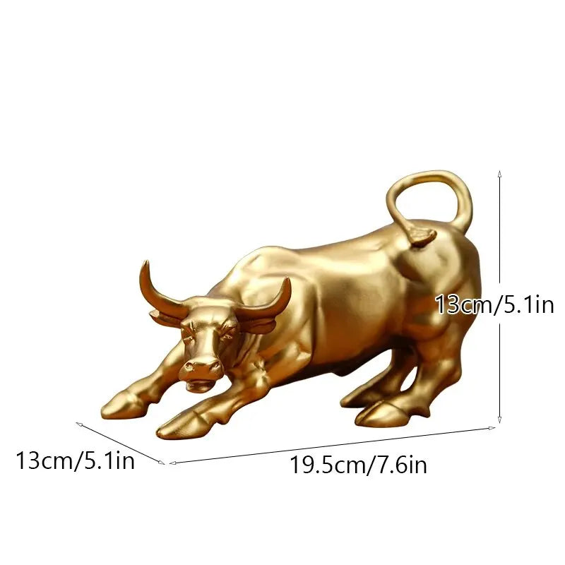 Resin Bull Interior Desktop Decor - MASS FABRICATIONS
