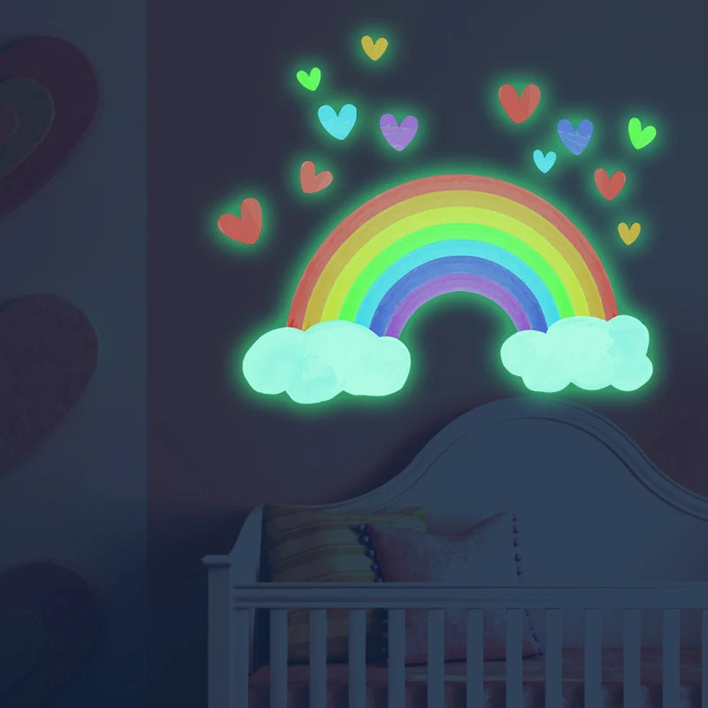 Rainbow Luminous Wall Stickers - MASS FABRICATIONS