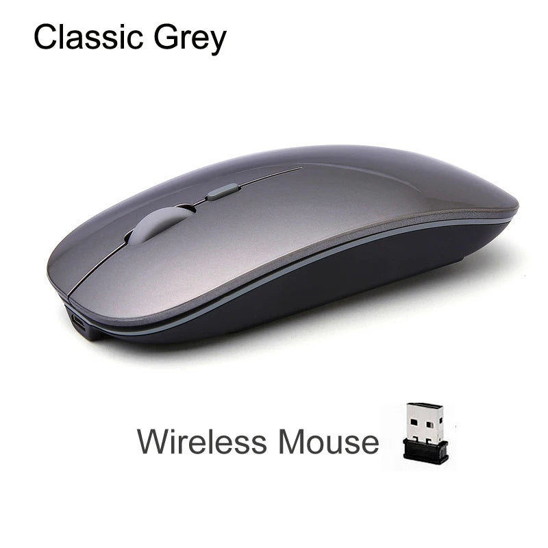 Rechargeable Optical Wireless Mouse - MASS FABRICATIONS