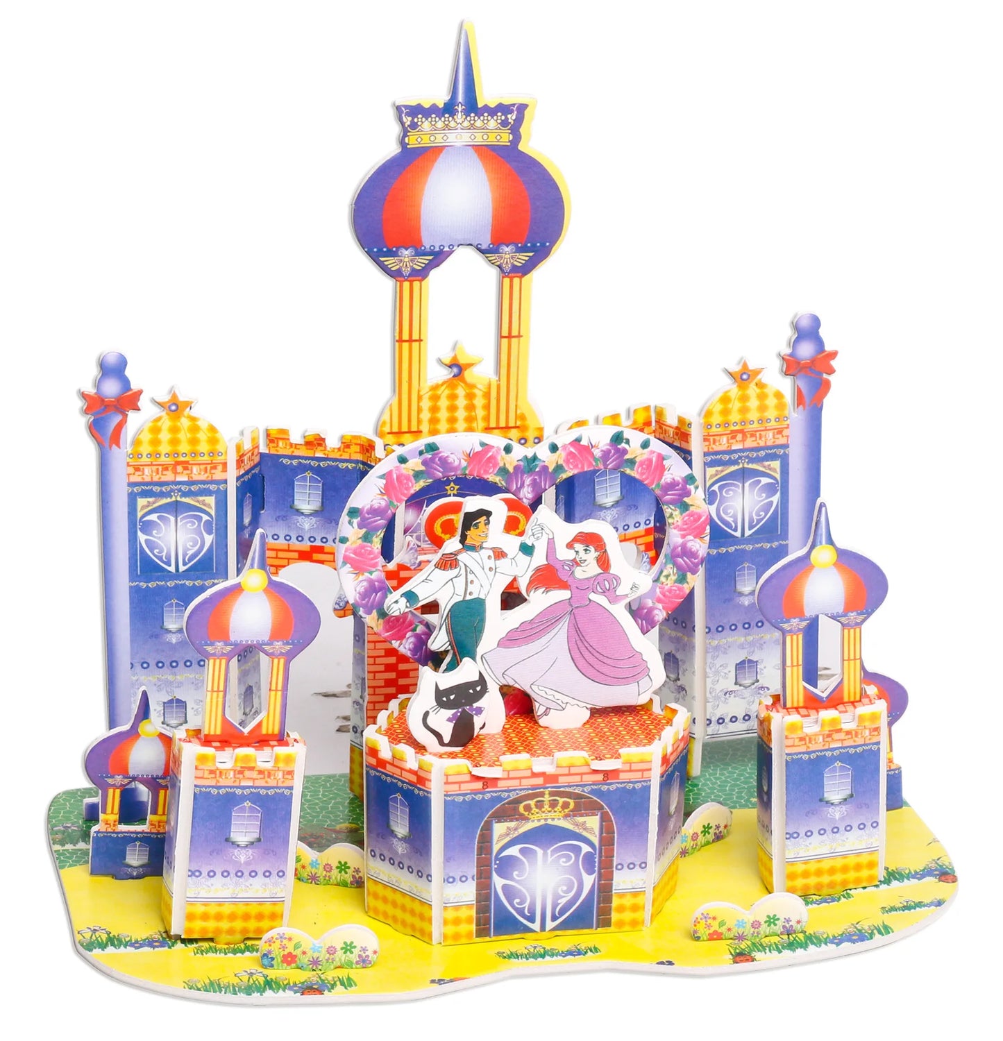 Kids DIY 3D House & Castle Building Puzzle - MASS FABRICATIONS