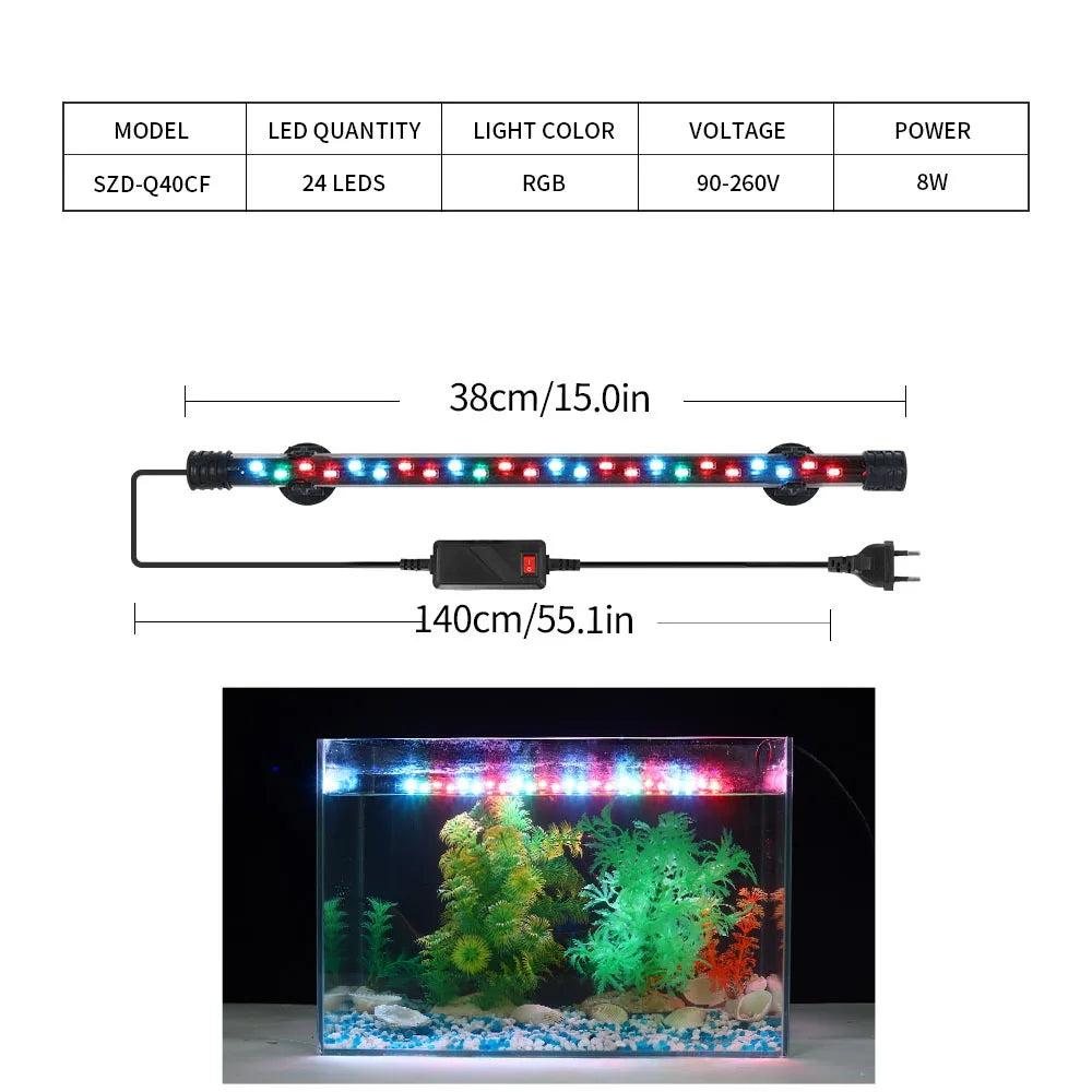 Fish Tank LED Lights - MASS FABRICATIONS