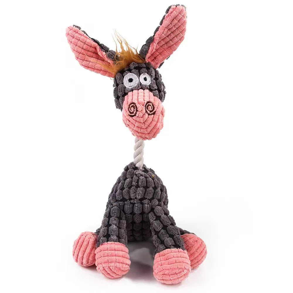 Animal Shape Plush Dog Toy - MASS FABRICATIONS