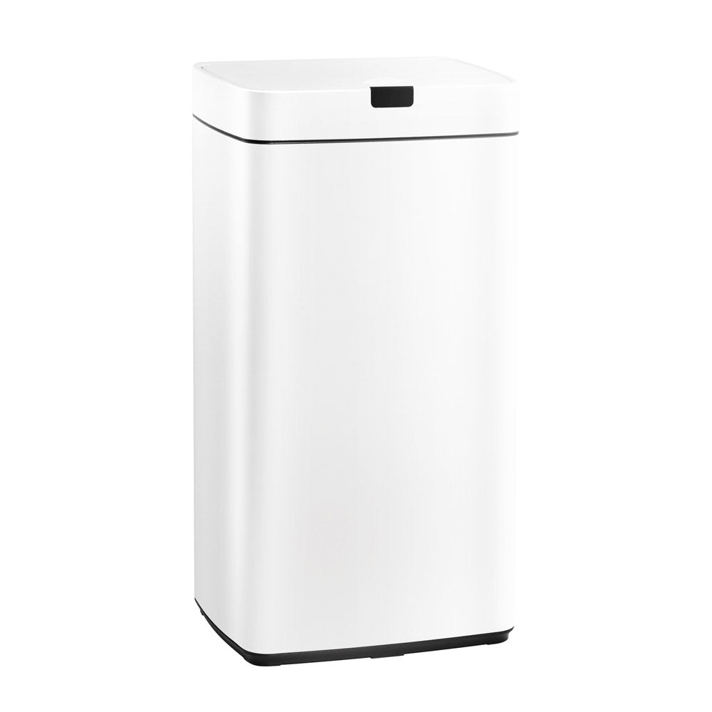 45L Automatic Motion Sensor Bin – White