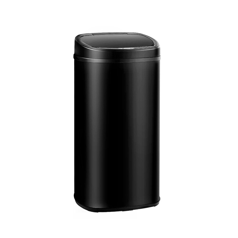 68L Motion Sensor Bin – Automatic, Black, Hands-Free