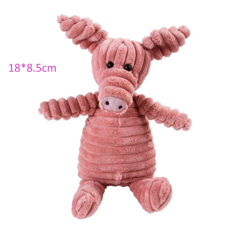 Animal Shape Plush Dog Toy - MASS FABRICATIONS
