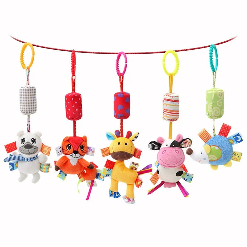 Baby Soft Hanging Rattles - MASS FABRICATIONS