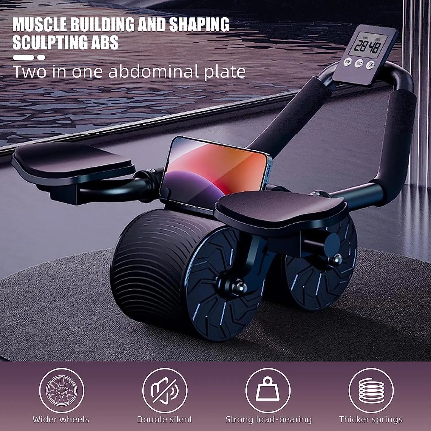 Automatic Rebound Abdominal Wheel - MASS FABRICATIONS