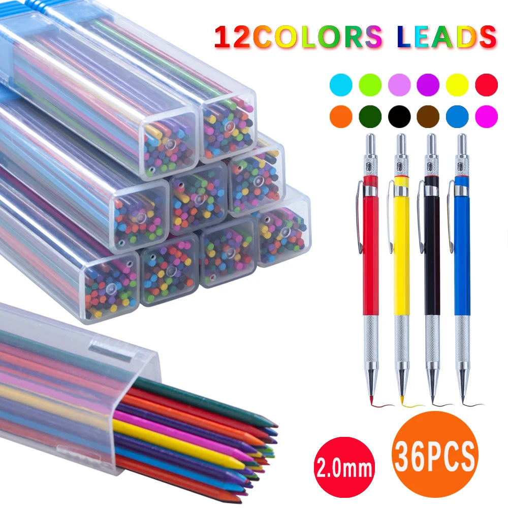 Pencil with Color Leads - MASS FABRICATIONS