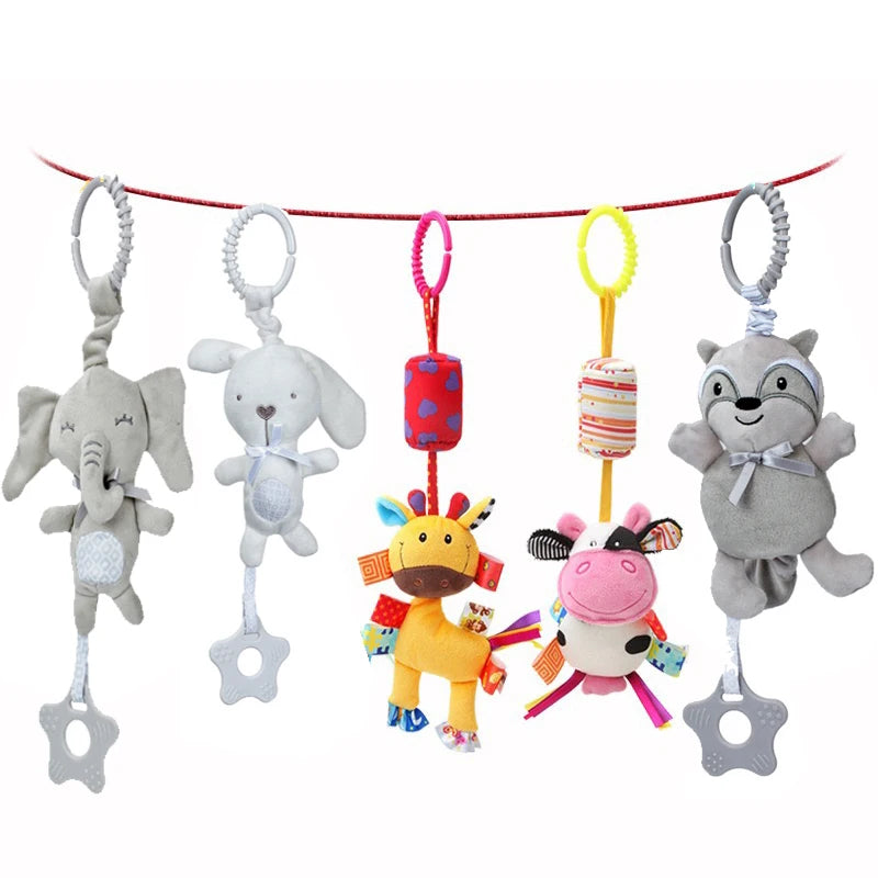 Baby Soft Hanging Rattles - MASS FABRICATIONS