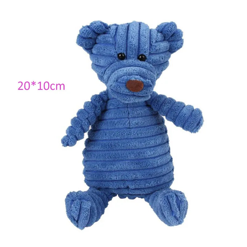 Animal Shape Plush Dog Toy - MASS FABRICATIONS