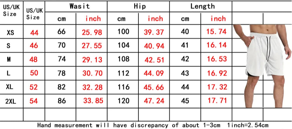 Men's Double-deck Sport Shorts