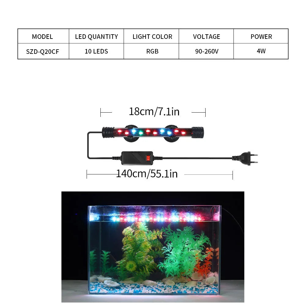 Fish Tank LED Lights - MASS FABRICATIONS