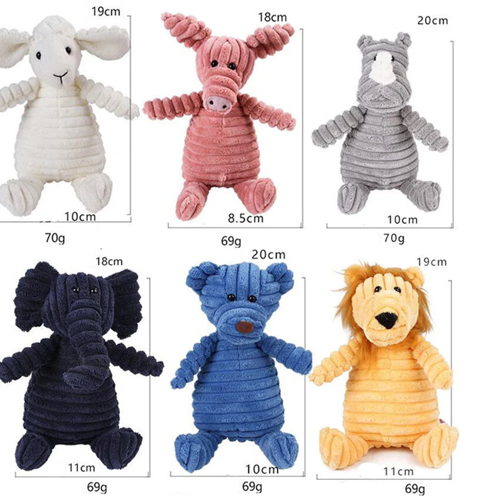 Animal Shape Plush Dog Toy - MASS FABRICATIONS