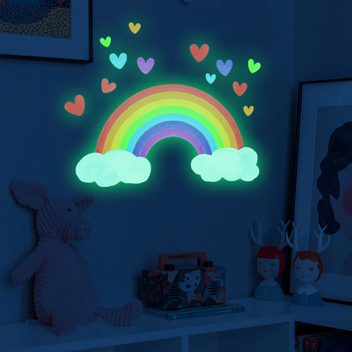 Rainbow Luminous Wall Stickers - MASS FABRICATIONS