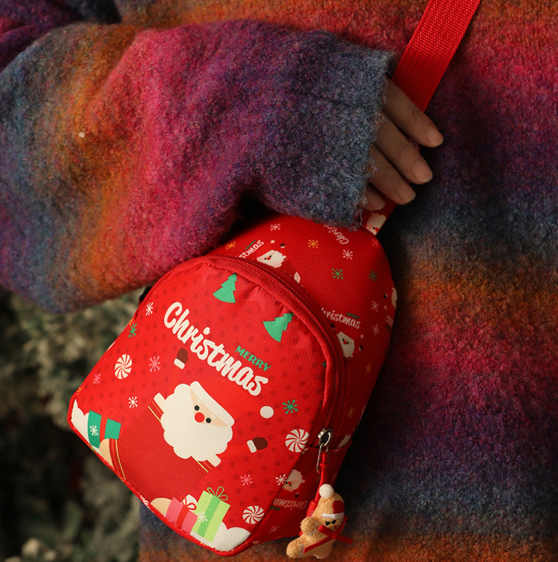 Aussie Christmas Sling Bag – Santa-Themed