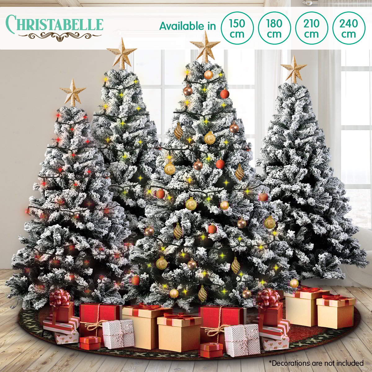 Snow-Tipped Christmas Tree 1.8m – 850 Tips