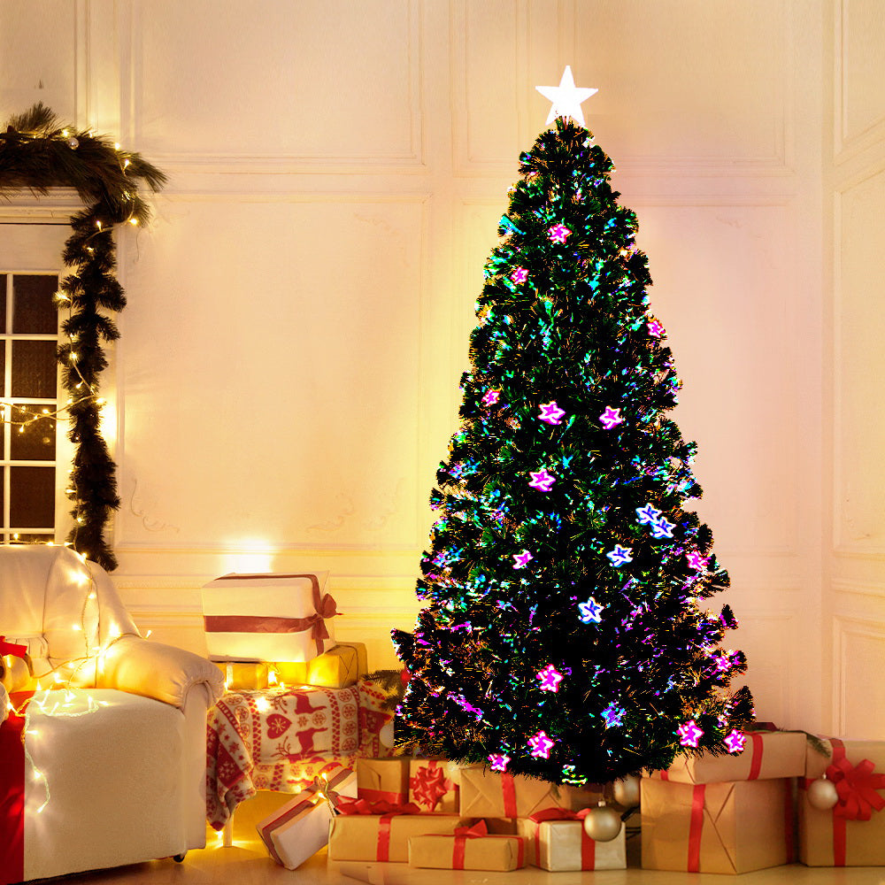 1.8m LED Optic Fibre Christmas Tree