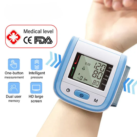 Automatic Wrist Digital Blood Pressure Monitor - MASS FABRICATIONS 