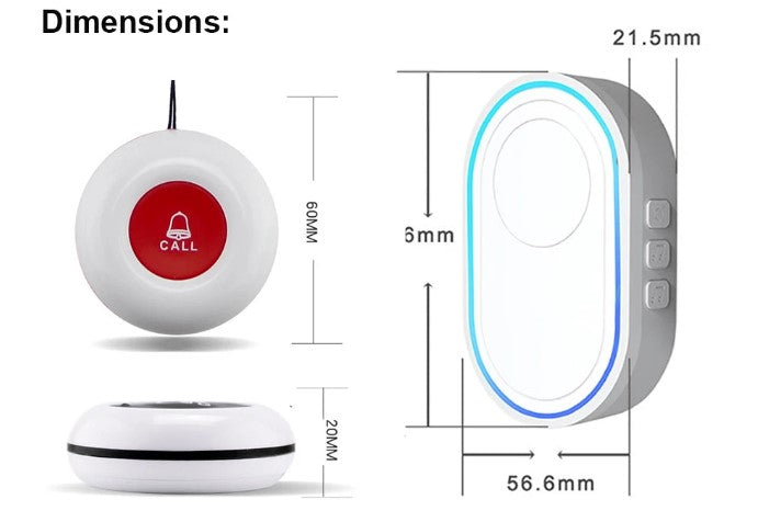 WIFI Panic Button Alarm Fall Prevention