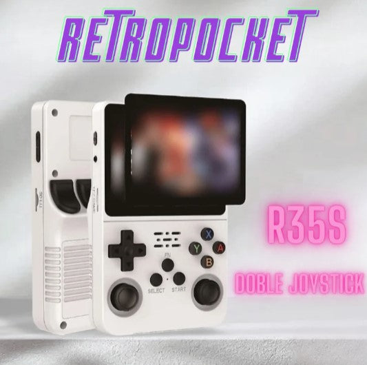 Retro Handheld Video Game Console