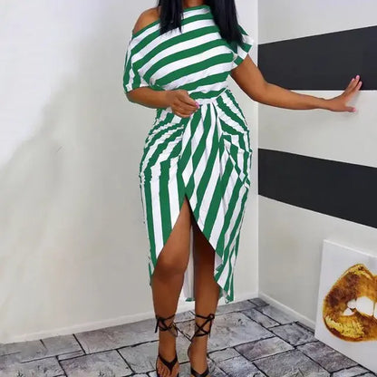 Women's Summer Sexy Stripe Dress