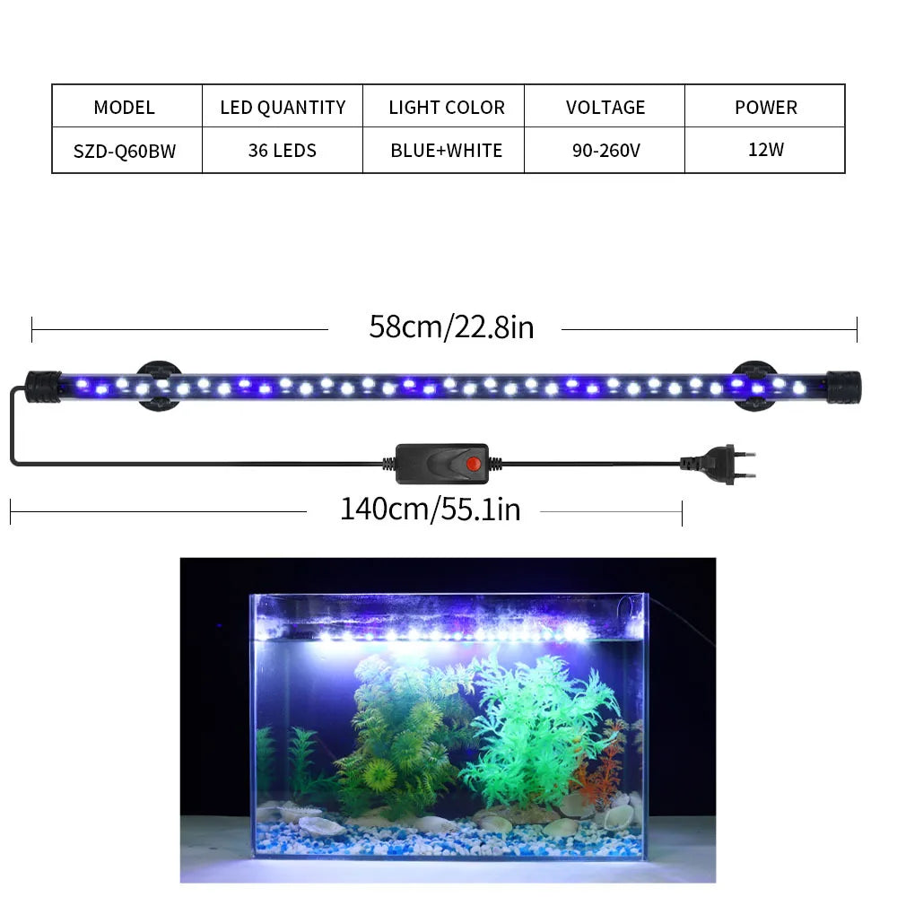 Fish Tank LED Lights - MASS FABRICATIONS 