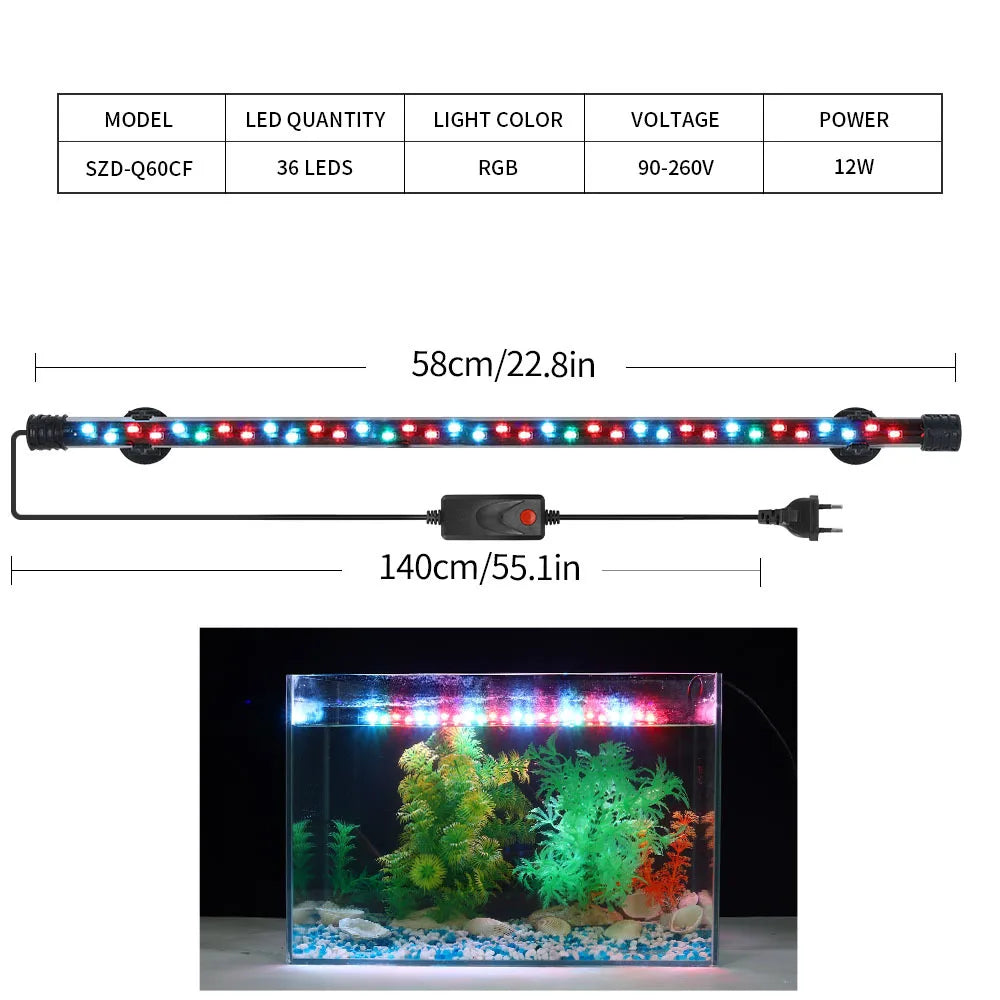 Fish Tank LED Lights - MASS FABRICATIONS 