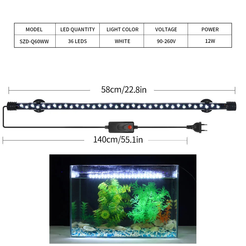 Fish Tank LED Lights - MASS FABRICATIONS 