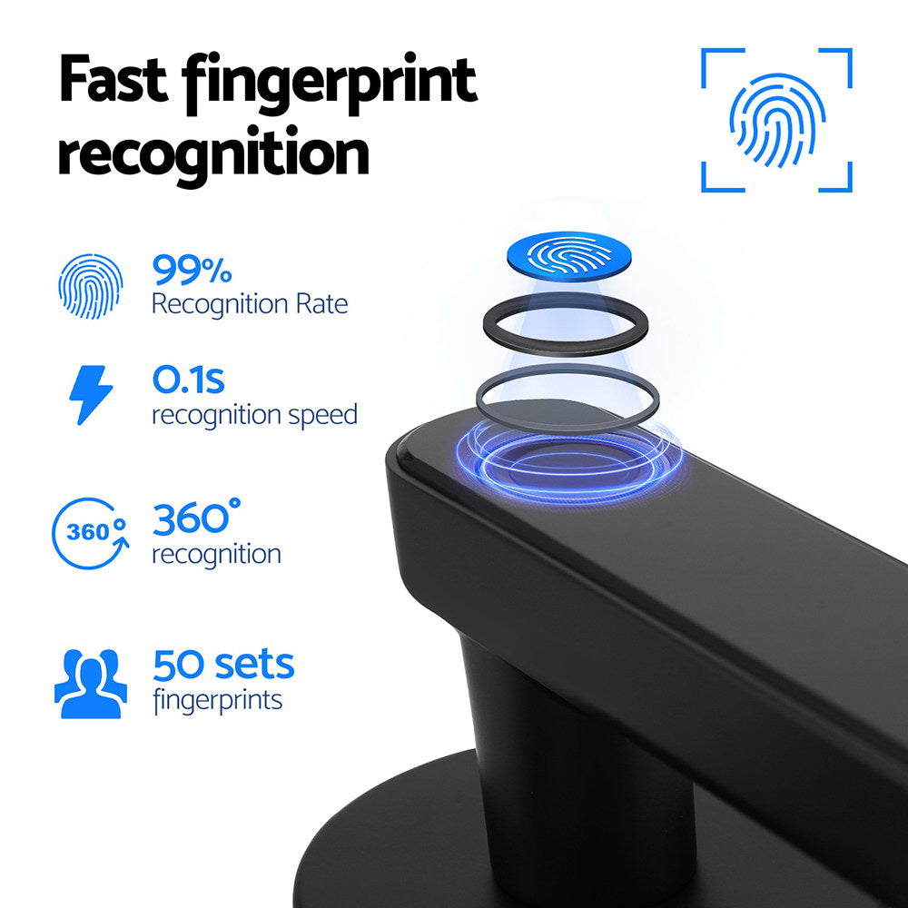 UL-tech Fingerprint Door Lock – Smart Electronic Handle
