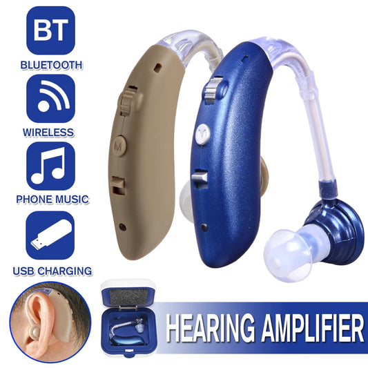 Bluetooth Rechargeable Hearing Aid - MASS FABRICATIONS 