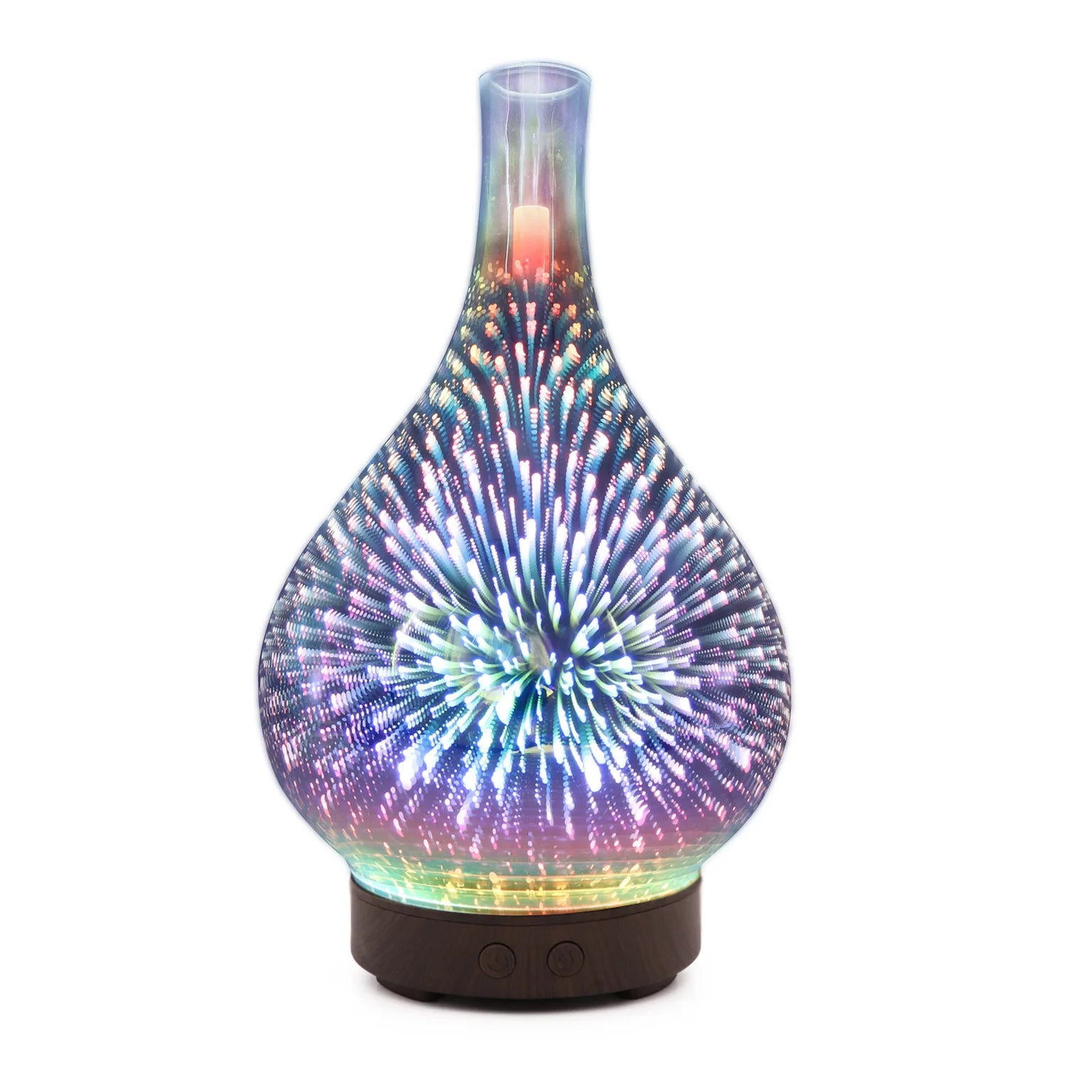 3D Firework Glass Vase Shape Air Humidifier - MASS FABRICATIONS 