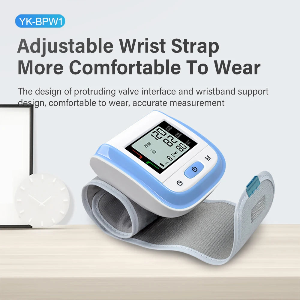 Automatic Wrist Digital Blood Pressure Monitor - MASS FABRICATIONS 