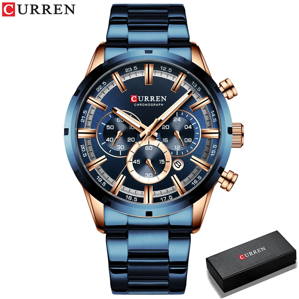 Curren Men's Quartz Watch - MASS FABRICATIONS 